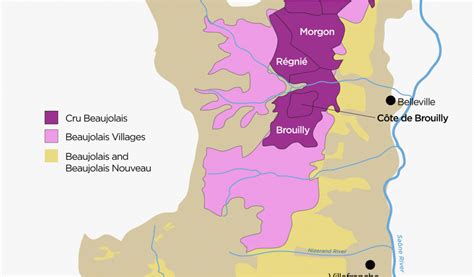 Beaujolais Region France Map | secretmuseum