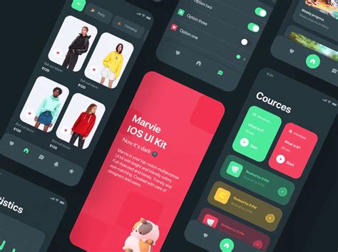 Multipurpose iOS App Ui Kit - Free Sketch Resource | Sketch Elements