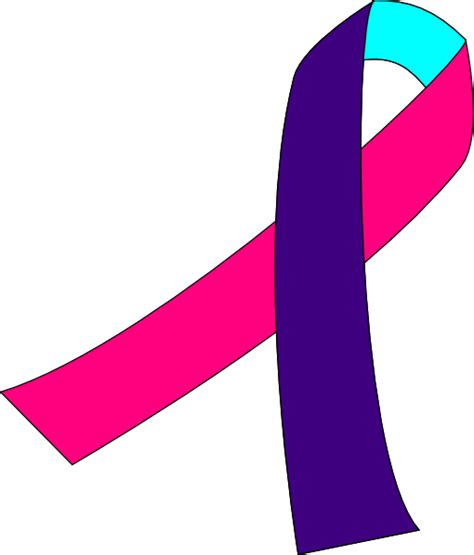 Thyroid Cancer Ribbon Clip Art at Clker.com - vector clip art online, royalty free & public domain