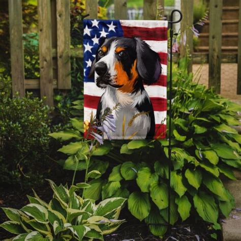 Entlebucher Mountain Dog American Flag Flag Garden Size, Garden Size ...