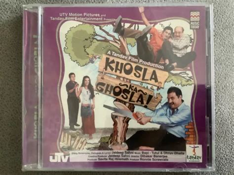 KHOSLA KA GHOSLA - Bollywood Music CD £5.99 - PicClick UK