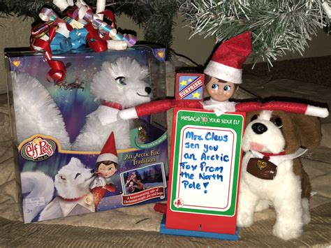 Elf on the shelf ideas | Elf pets, Artic fox elf pet ideas, Elf on the ...