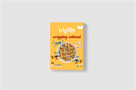 Cuphead cereal box on Behance