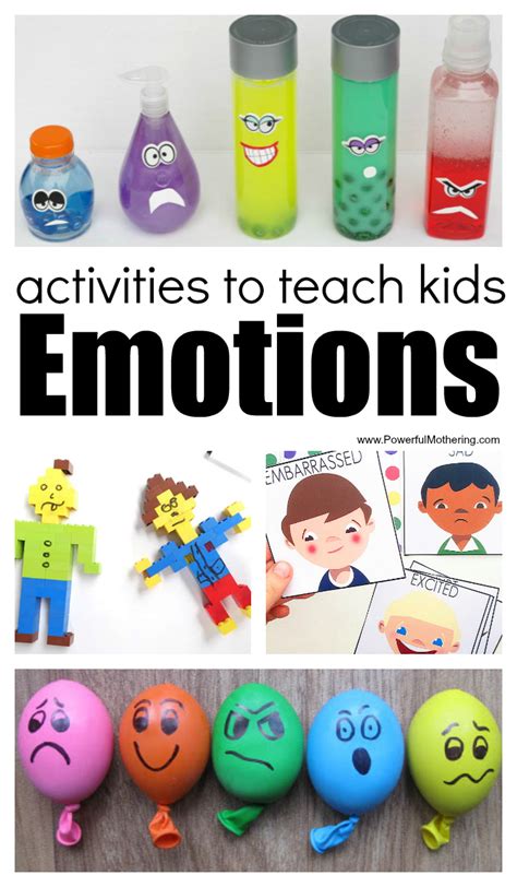 Activities To Teach Kids Emotions | Emotions preschool activities ...