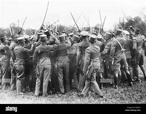 Swearing in of the officers of the Austrian army, 1936 Stock Photo - Alamy