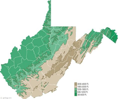 Map of West Virginia | Map of west virginia, West virginia history ...