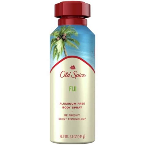 Old Spice Fiji Aluminum Free Body Spray, 5.1 oz - Kroger