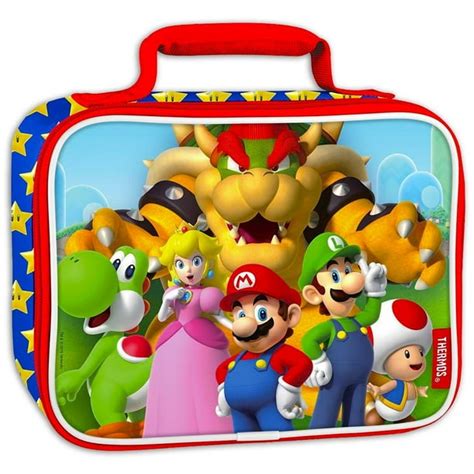 Thermos Super Mario Insulated Lunch Box, One Size, Multicolored ...