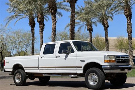 No Reserve: One-Owner 1997 Ford F-350 XLT Crew Cab 4x4 for sale on BaT ...