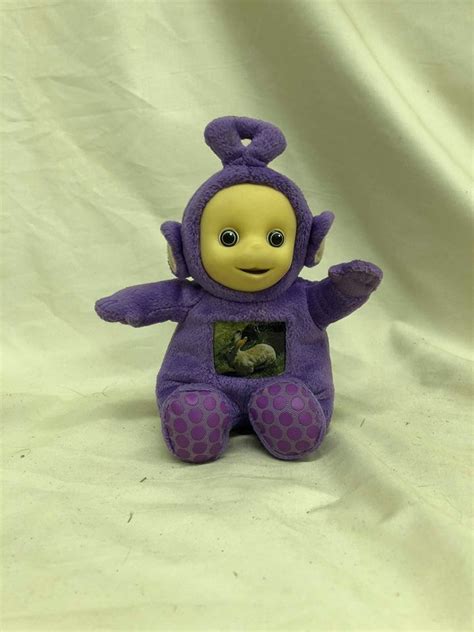 Toy Teletubbies Tinky Winky 6" Plush Play Along 2003 - TV, Movie & Character Toys