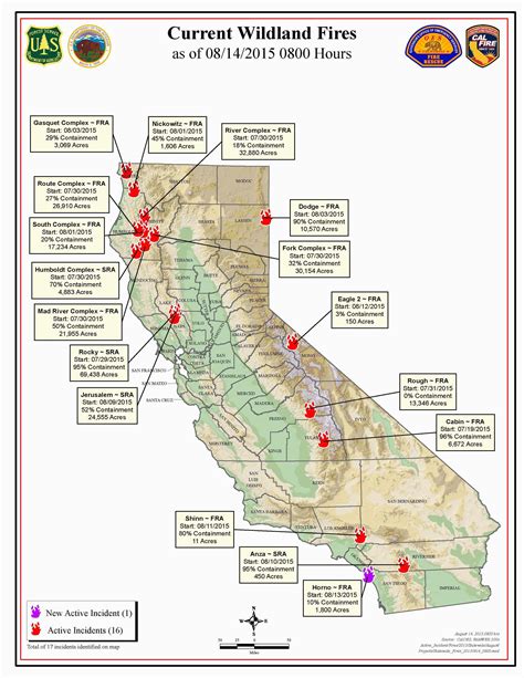 Current Wildfires In California Map | secretmuseum