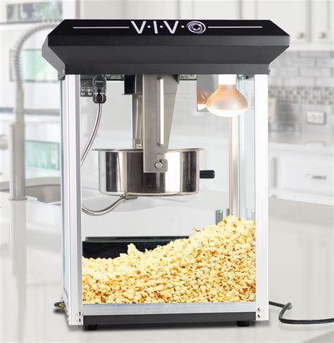 VIVO Commercial 8 Ounce Popcorn Maker Machine Popper with Black Trim | eBay