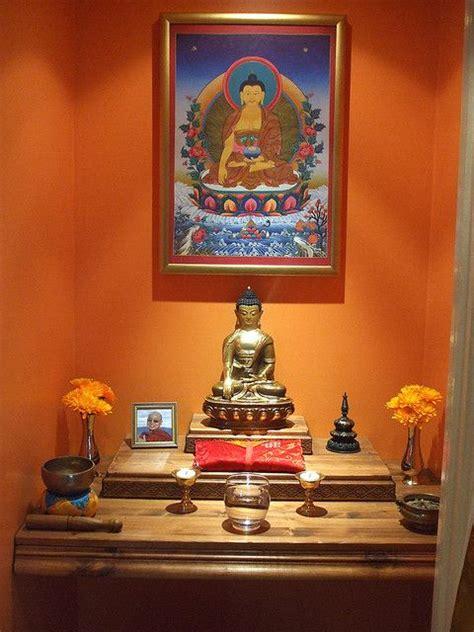 Home Buddhist shrine | Buddhist shrine, Buddhist decor, Buddha decor