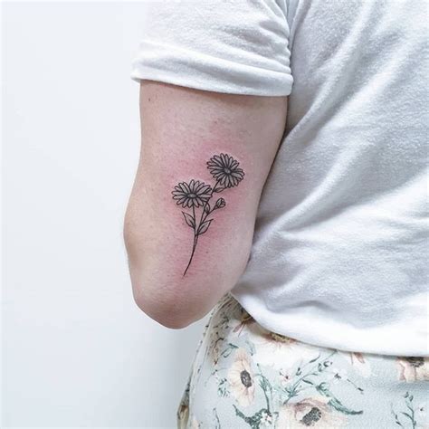 Aster Flower Tattoo Small | Best Flower Site