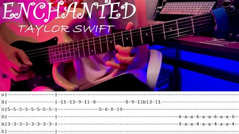 Enchanted | ©Taylor Swift | Guitar Solo | Guitar Cover | With Tabs - YouTube