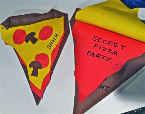 parcel & frock: SECRET PIZZA PARTY