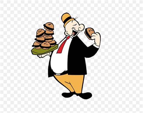 J. Wellington Wimpy Popeye Olive Oyl Hamburger Swee'Pea, PNG, 650x650px ...