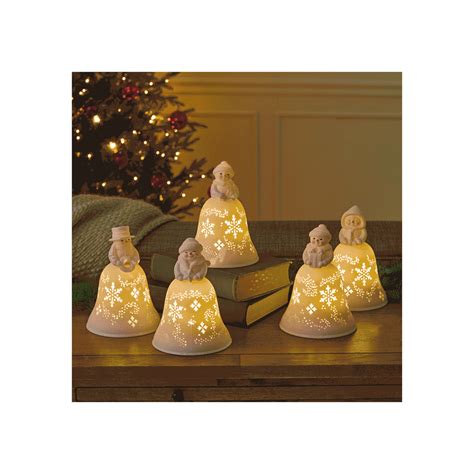 Products with Free Delivery 2019 HALLMARK SNOWMEN BELL CHOIR SYNCHRONIZED MUSIC & LIGHTS+REMOTE ...