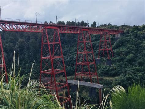 Train trestle bridge stock image. Image of trestle, bridge - 135618147