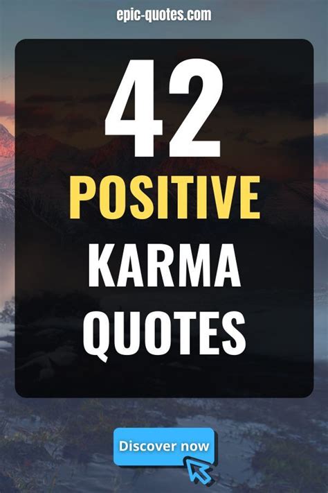 42 positive karma quotes for a great day – Artofit