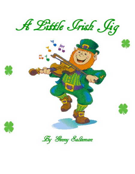 A Little Irish Jig by Ginny Saltzman Sheet Music for Piano Solo at Sheet Music Direct