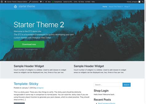 Introduction to the WordPress template structure - Headers, Footers, Site content and Master ...