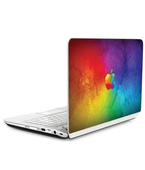 Amore Rainbow Apple Laptop Skin - Buy Amore Rainbow Apple Laptop Skin ...