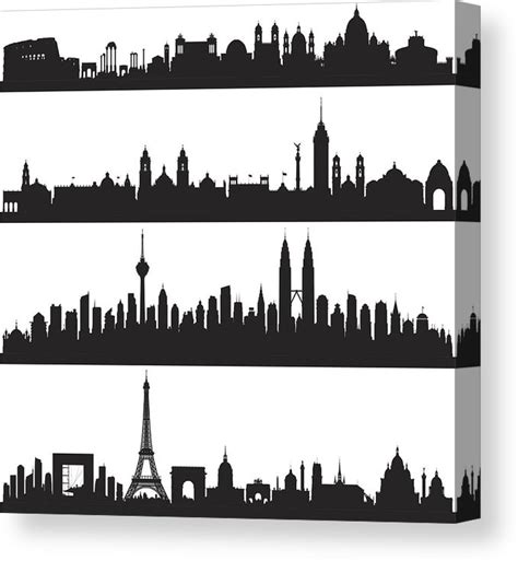 Paris Skyline Drawing | Free download on ClipArtMag