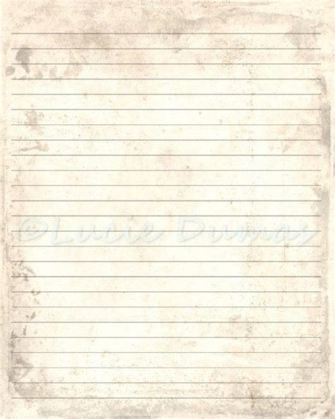 Digital Printable Journal Page Antique Background Stationary | Etsy in ...