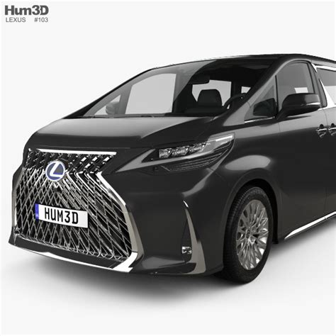 Lexus LM hybrid 2022 3D model - Vehicles on Hum3D