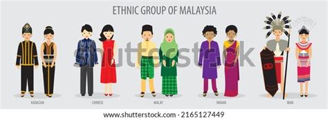 Ethnic Group Malaysia Malay Chinese Indian Stock Vector (Royalty Free) 2165127449 | Shutterstock