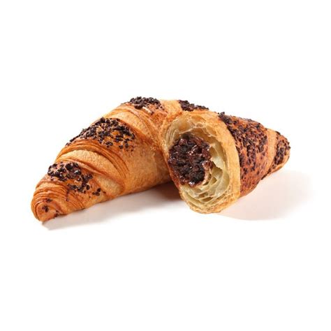 Chocolate Hazelnut Croissant 90g*48, France, FROZEN