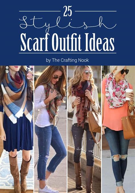 25 Stylish Scarf Outfit Ideas | The Crafting Nook