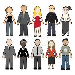 All Walks Of Life: People Set 1 Stock Vector | Royalty-Free | FreeImages