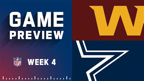 Washington Commanders vs. Dallas Cowboys Week 4 Game Preview - Uohere