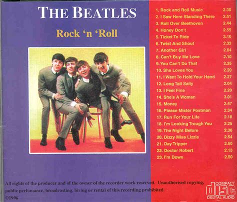 The Beatles - Rock' N' Roll - Thecdbunker