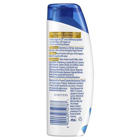 33 Head And Shoulders Ingredients Label - Labels Database 2020