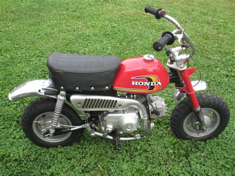 Vintage 1972 HONDA Z50A Mini Trail Bike (Z50A 30061 71) 49cc Red ~ Runs