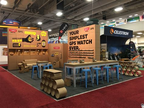 Green Trade show booth built for Timex Sports for Outdoor Retailer 2016 | Trade show booth ...