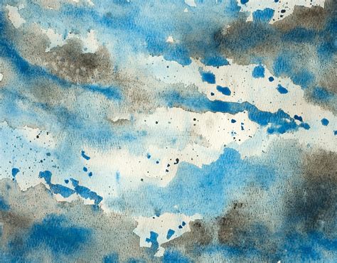 Blue Watercolor Background image - Free stock photo - Public Domain photo - CC0 Images