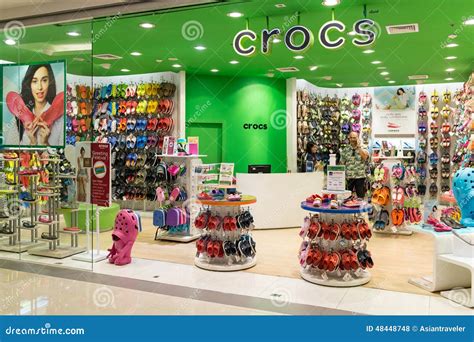 Crocs Store in Bangkok Shopping Mall Editorial Stock Photo - Image of ...