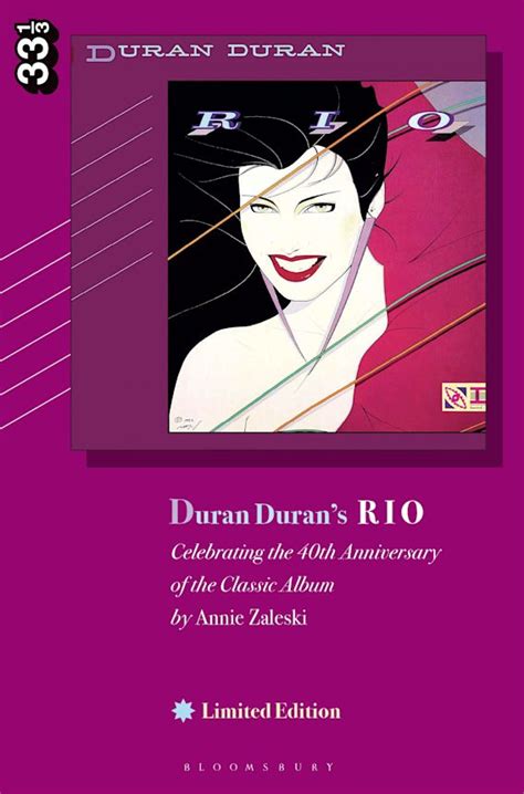 Duran Duran's Rio, Limited Edition: Celebrating the 40th Anniversary of the Classic Album: 33 1/ ...
