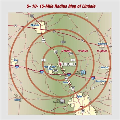 50 Mile Radius Map - United States Map