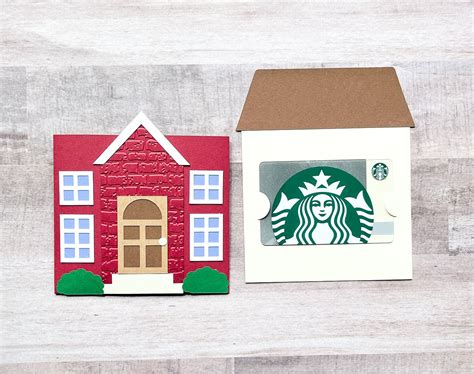 House Gift Card Holder New Home Gift Housewarming Gift Card - Etsy