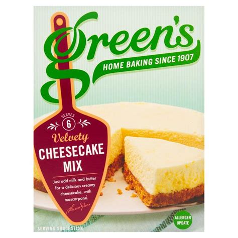 Green's Velvety Cheesecake Mix 259g - £1.85 - Compare Prices