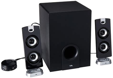 Cyber Acoustics CA-3602a 62W Desktop Computer Speaker with Subwoofer ...