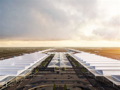 Aéroport international Felipe Ángeles - Aérogare 1 (Santa Lucía, 2022) | Structurae