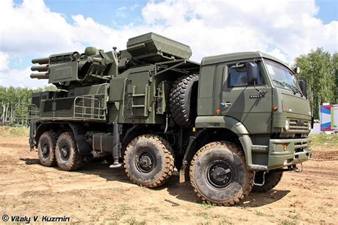 World Defense Review: Pantsir-S1 / Pantsyr-S1 Air Defense missile - gun ...