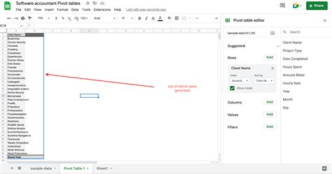 Creating a Pivot Table in Google Sheets - Step-by-Step Tutorial