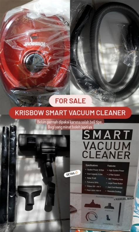 Krisbow vacuum cleaner 1000watt on Carousell